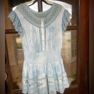 LoveShackFancy Fontana Mini Dress